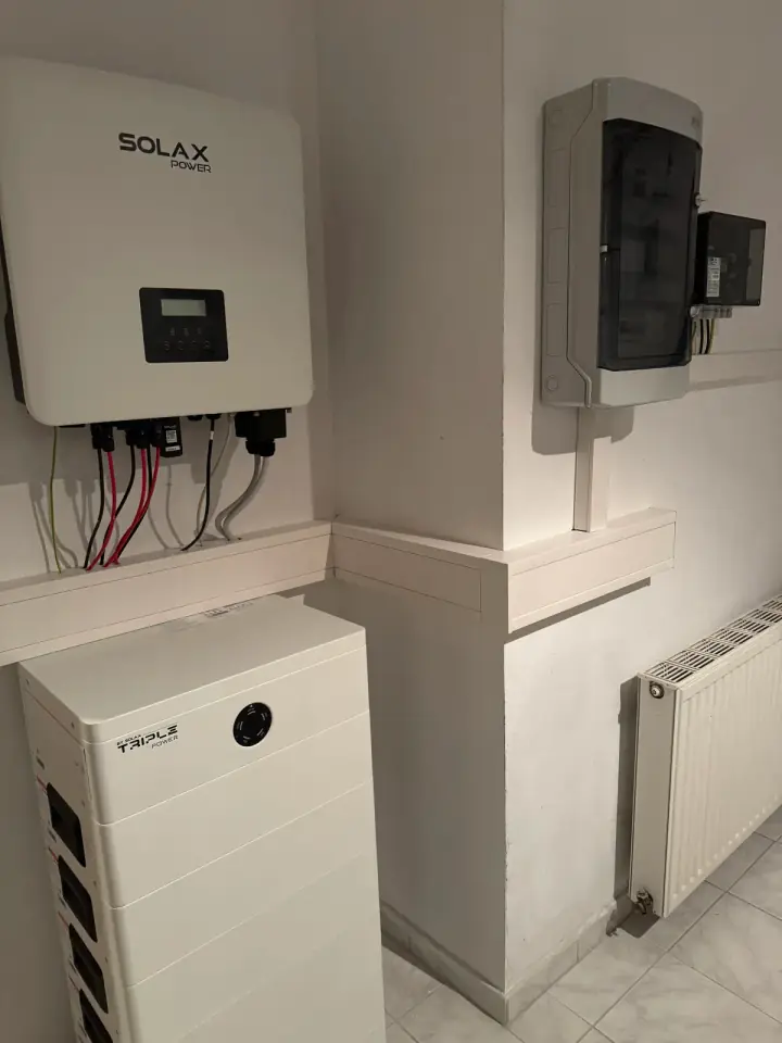 SolaX 12 kWp Anlage als Beispiel für Speicher-Nachrüstung