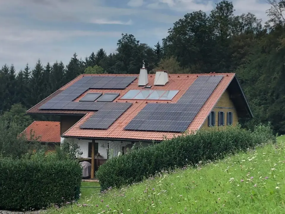 20 kWp Photovoltaikanlage auf einem Einfamilienhaus in Tulln